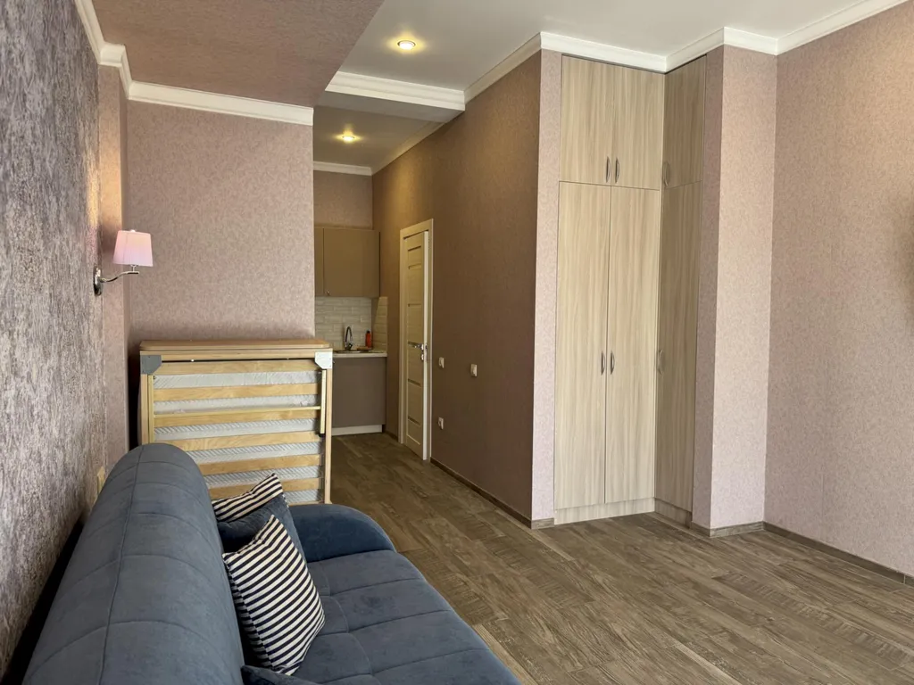 Квартира Квартира Компактная студия у моря в ЖК Лазурный - 5 мин до пляжа — Геленджик