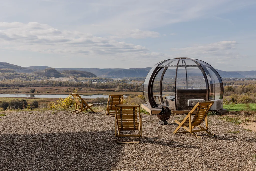 Дом Марс-48 премиум класса с уникальным видом на горы и реку Сок