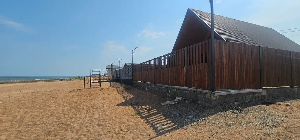 Коттедж на берегу Каспийского моря