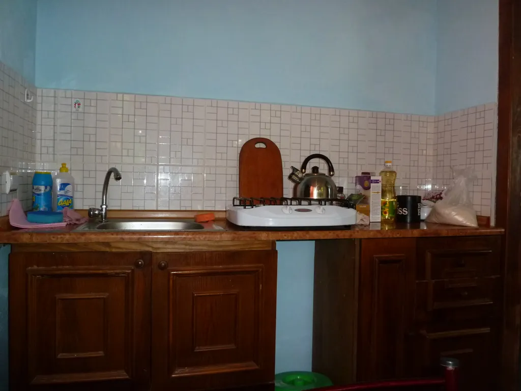 Отдельный домик.