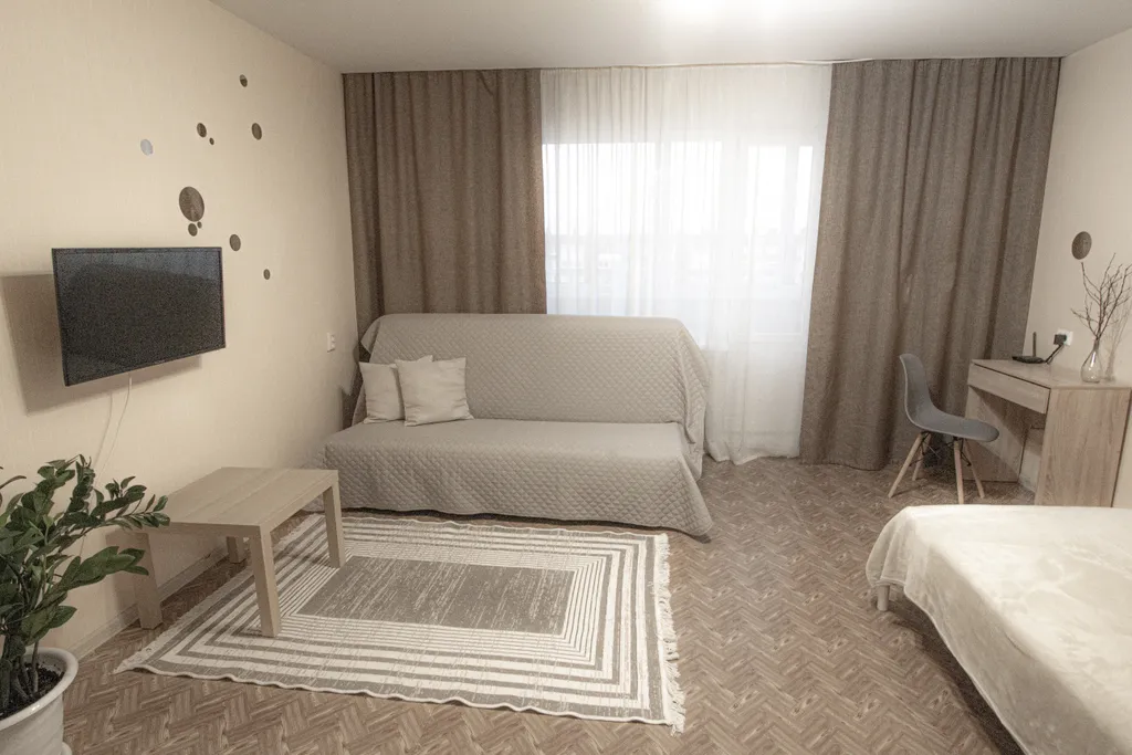 Современная двухкомнатная квартира в центре города