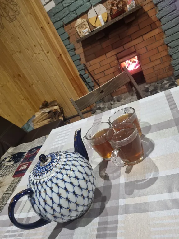 Дом с баней на дровах