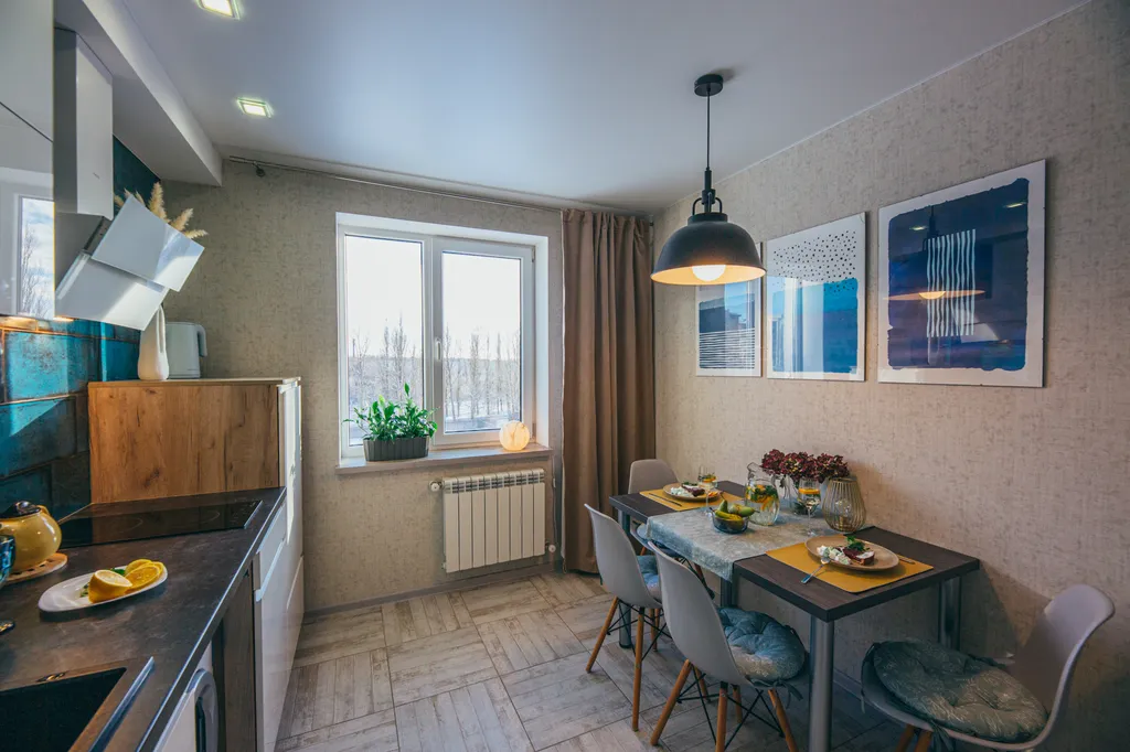 Апартаменты у парка с балконом, 10 мин до моря