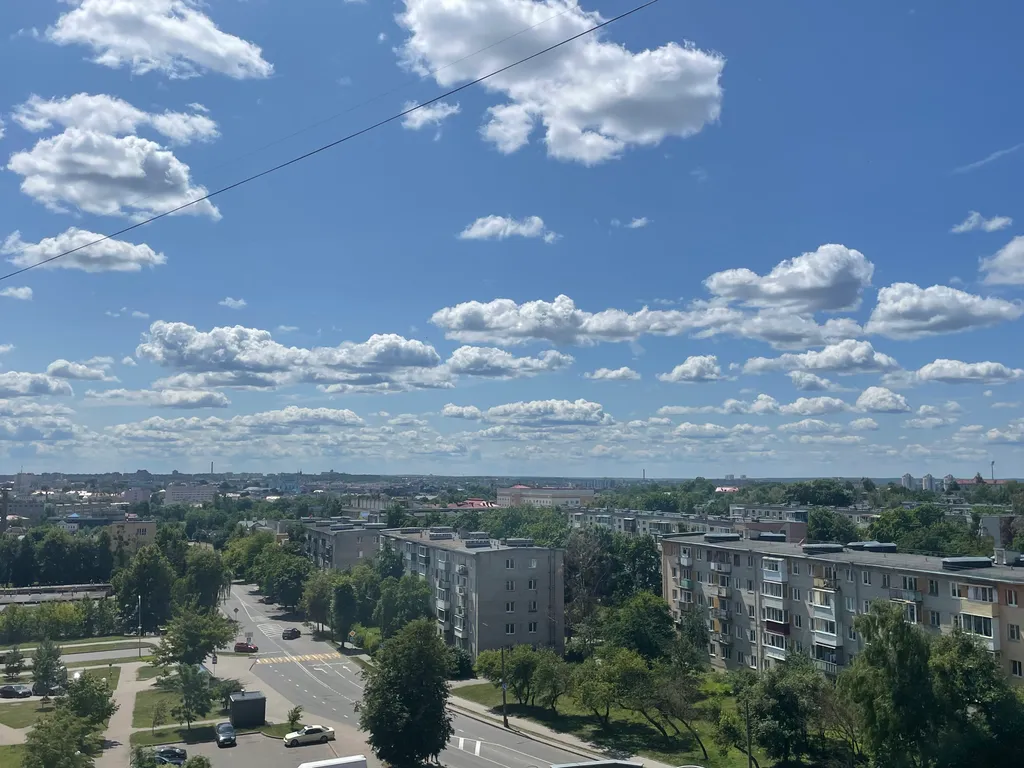 Уютные апартаменты с видом на весь Гродно