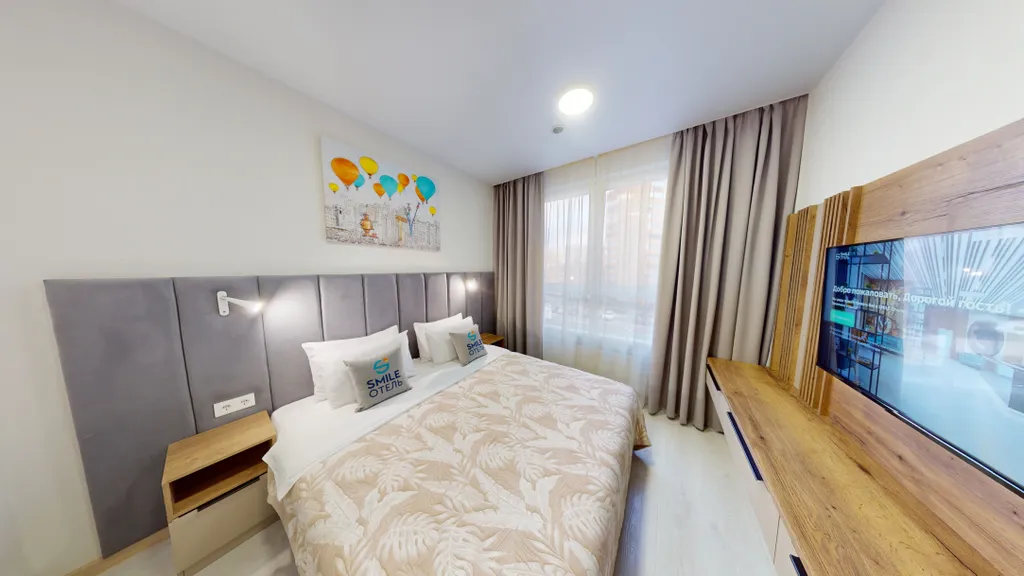 Квартира Люкс с одной спальней и кухней гостинной — аренда посуточно в Мытищи