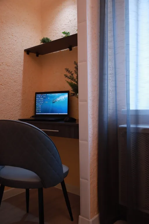 Апартамент с камином и вкусным кофе