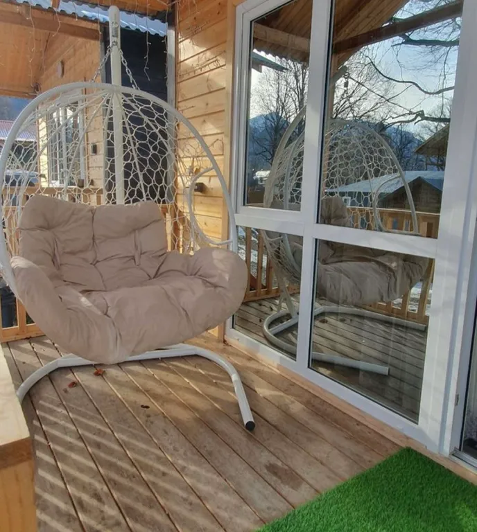 Коттедж Уютные домики с видом на горы и баня на дровах — Архыз