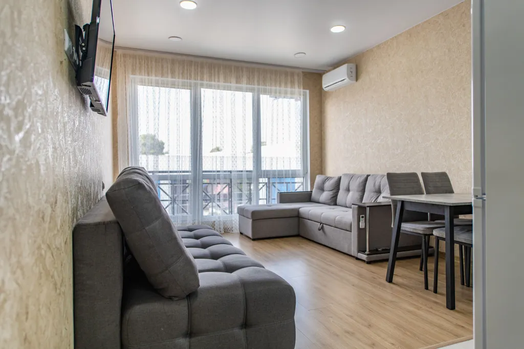 Семейный апартамент с балконом City plaza