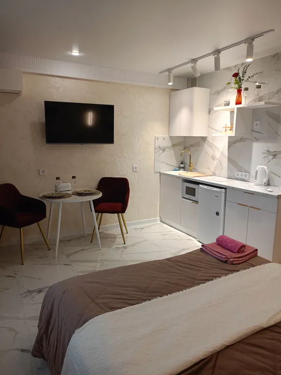 Апартаменты с джакузи и видом на реку Десна