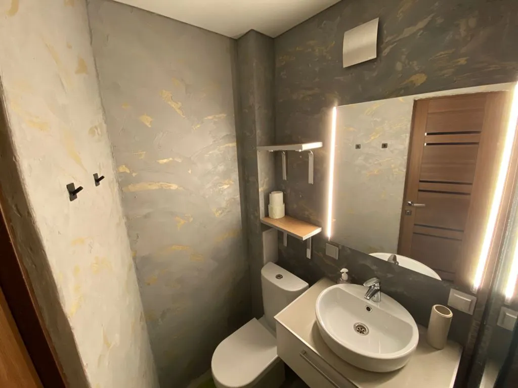 Уютная квартира с видом на горы, для отдыха и удаленной работы.