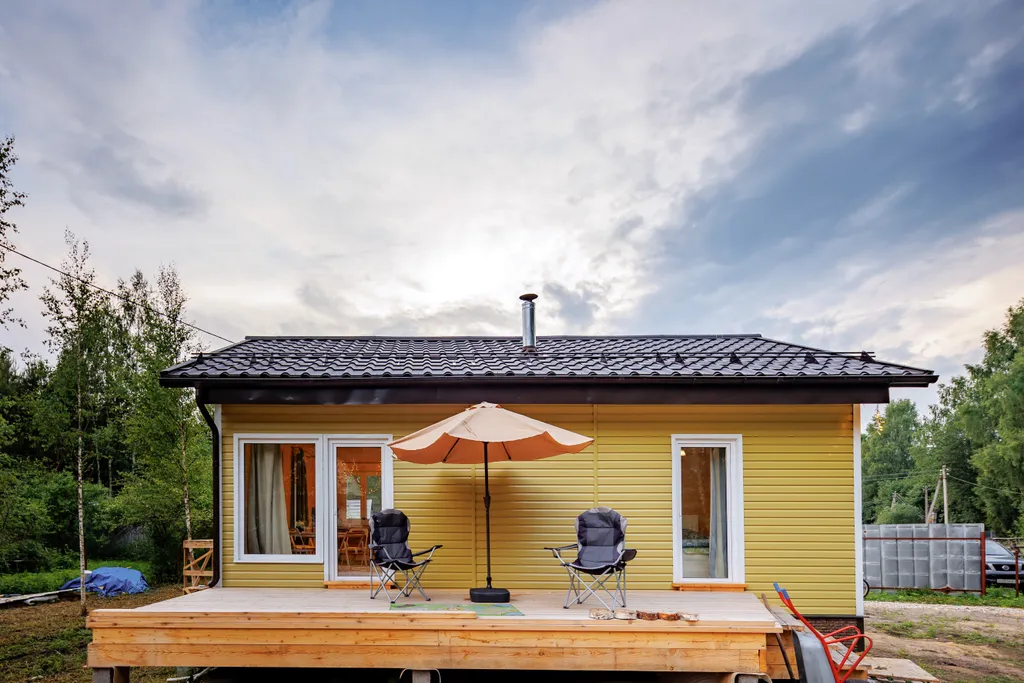 Уютный Дом с Камином в сосновом лесу 15 мин от Твери и 50 мин от МКАДа