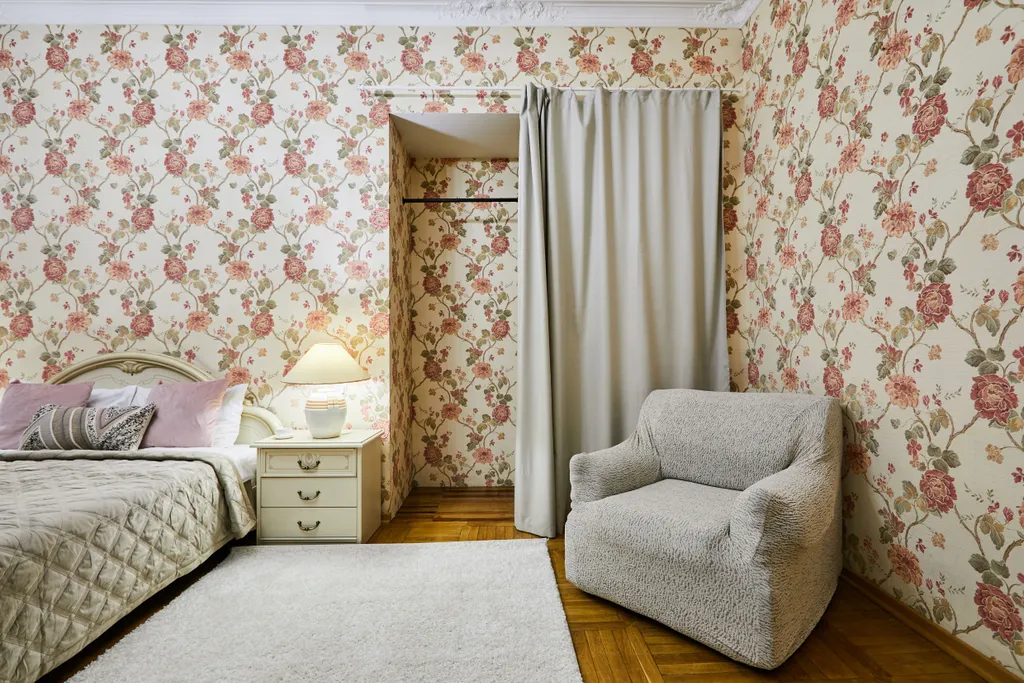 3 спальни, балкон, красивый дом