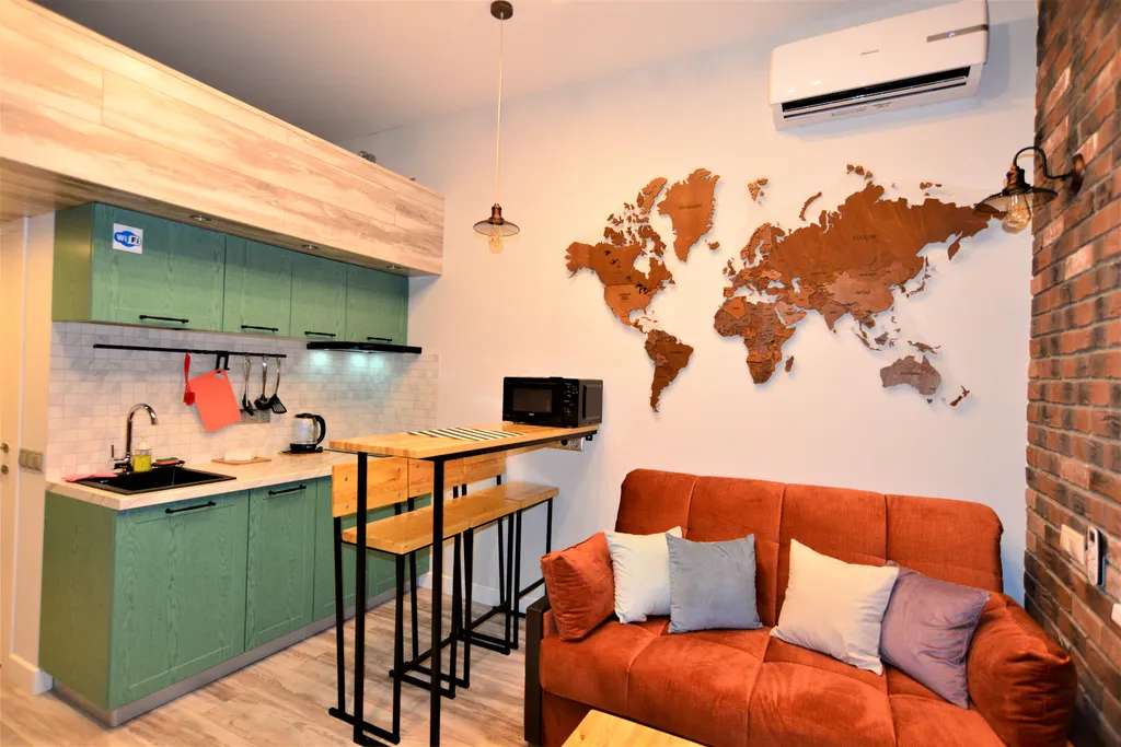 Квартира Квартира Двухуровневый Loft — Москва