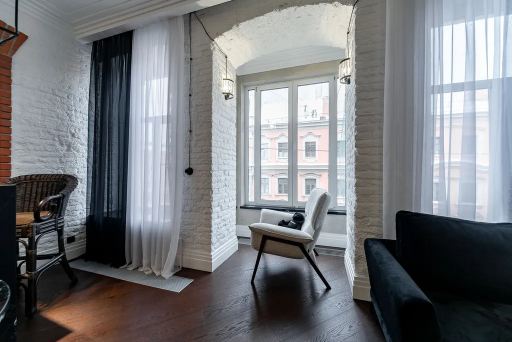 Квартира Апартаменты с эркером с 2 комнатами, 2 санузлами на канале Грибоедова — Санкт-Петербург
