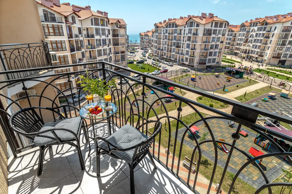 Квартира Квартира Апартамент Свежесть с видом на море — Геленджик