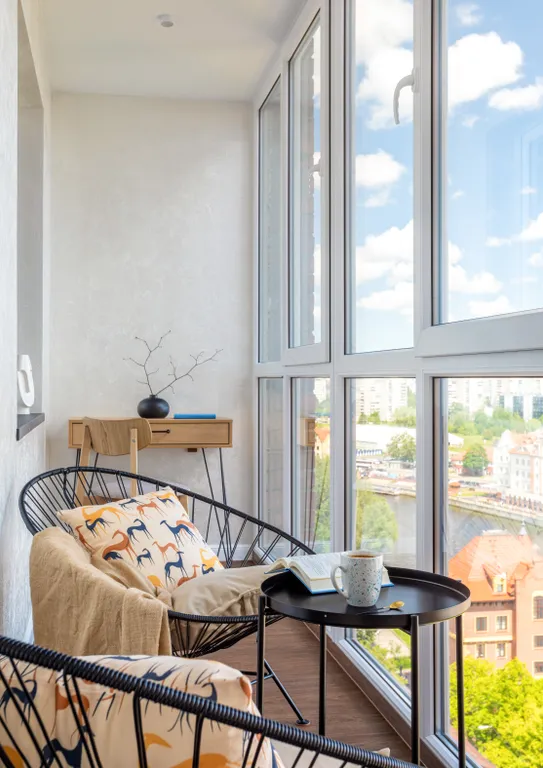 Квартира Новая квартира с шикарным панорамным видом на Рыбную деревню — Калининград