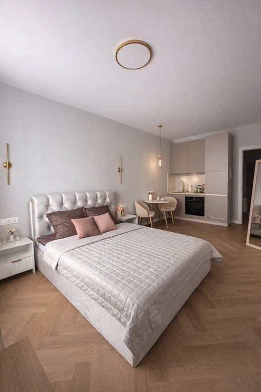 Квартира Уютная студия в Мурино — аренда посуточно в Мурино