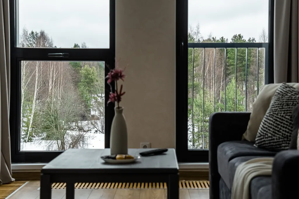 Квартира Охтаинн семейные с видом на лес — аренда посуточно в Мистолово