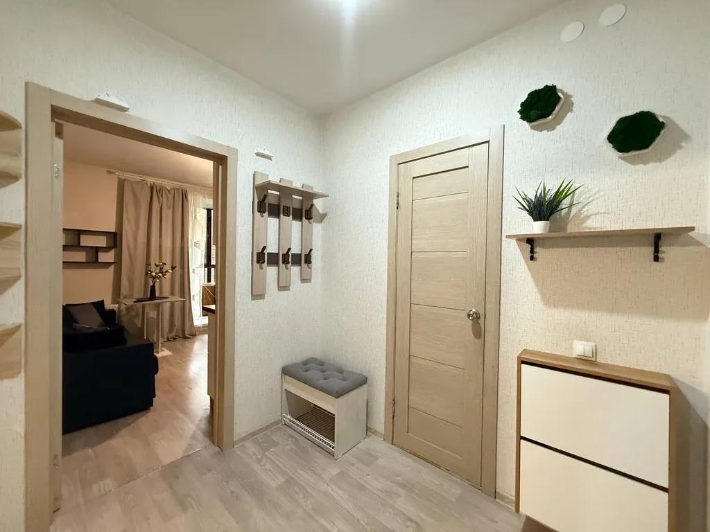 Просторная квартира в лесу в ЖК Свобода