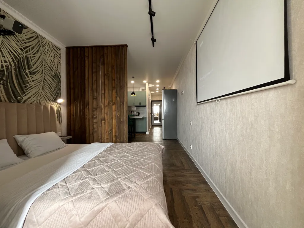 Апартаменты  на берегу реки с проектором