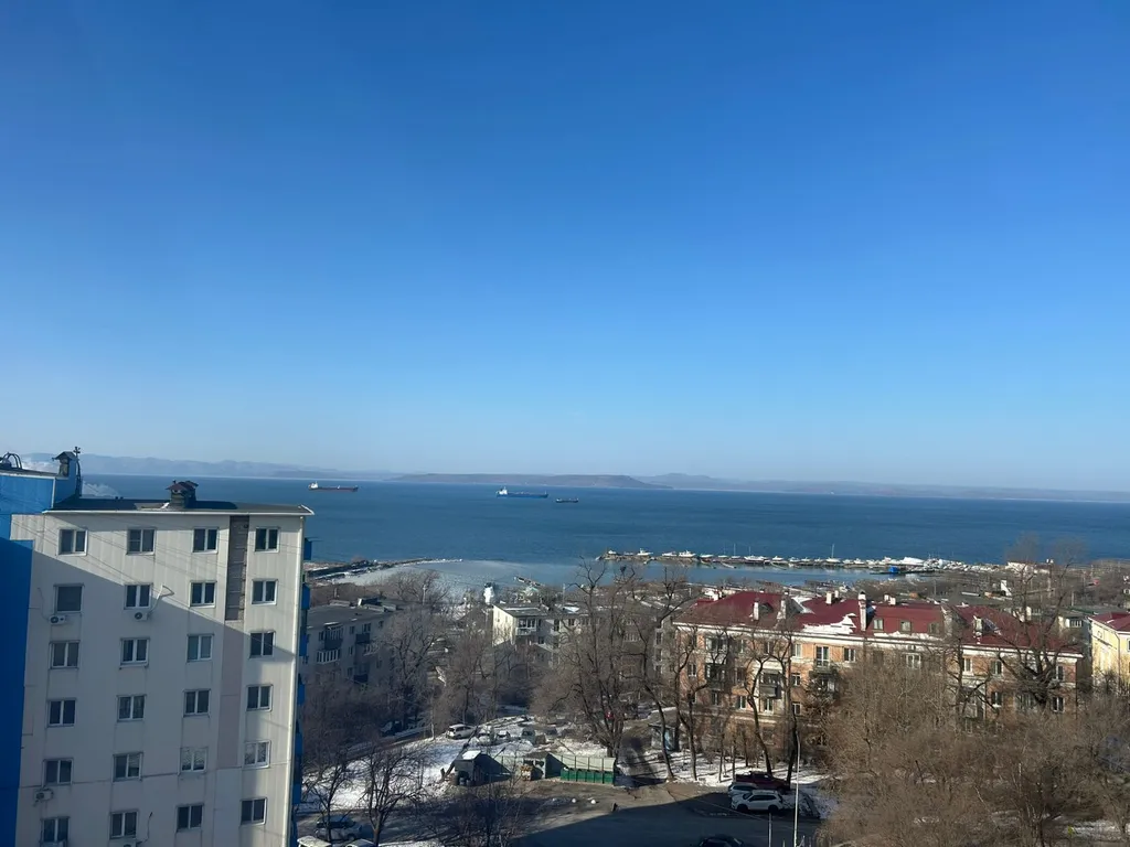 Квартира Квартира Уютная студия с видом на море — Владивосток
