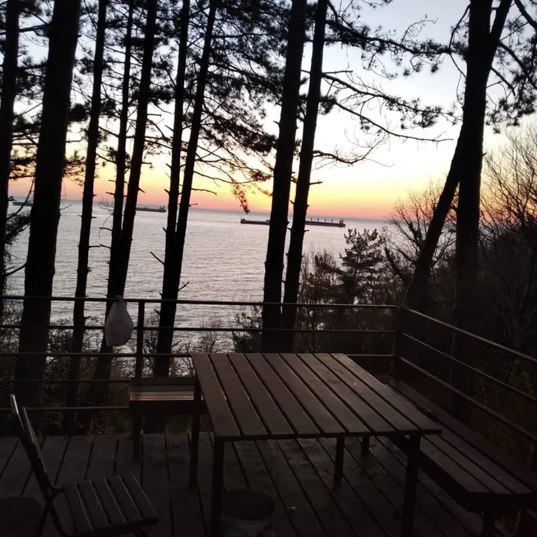 Коттедж Коттедж с видом на море — Гизель-Дере