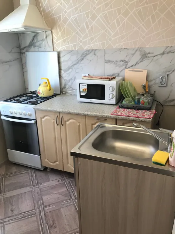 Квартира Однокомнатная квартира в центре с видом на город — Калининград