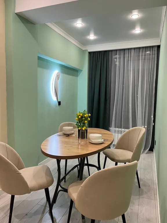 Квартира Яркая 2-комнатная квартира в ЖК Nomad в центре города — Алматы