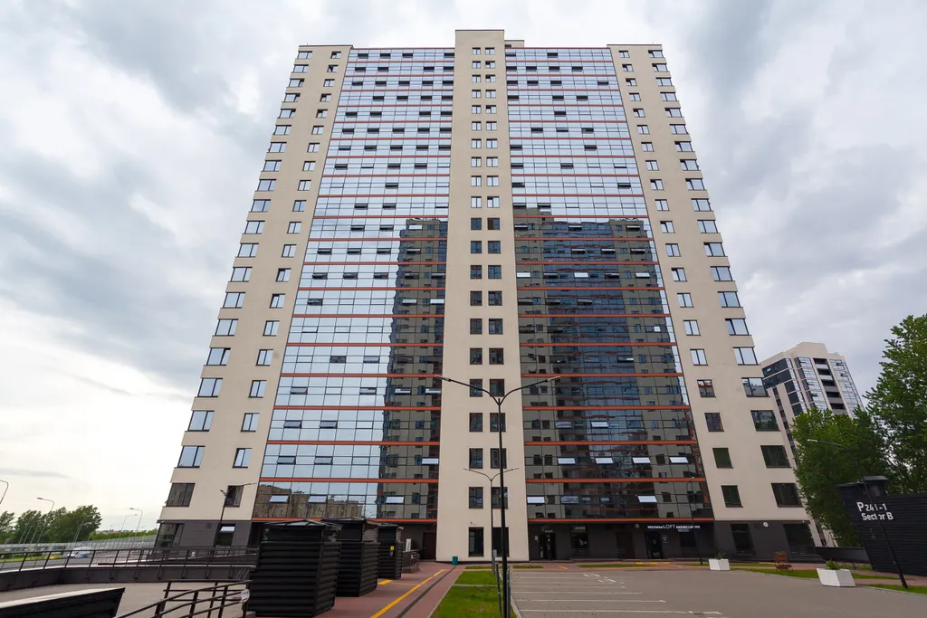 Квартира Квартира Студия в комплексе апартаментов Салют — Санкт-Петербург