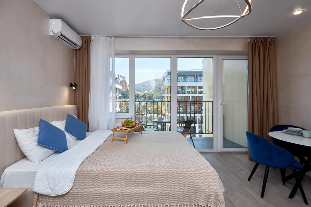 Стильный апартамент-студия в ЖК Каравелла Португалии