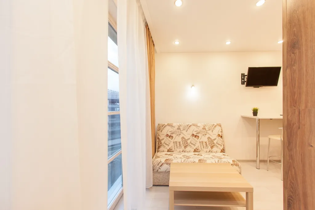 Квартира-студия с евроремонтом