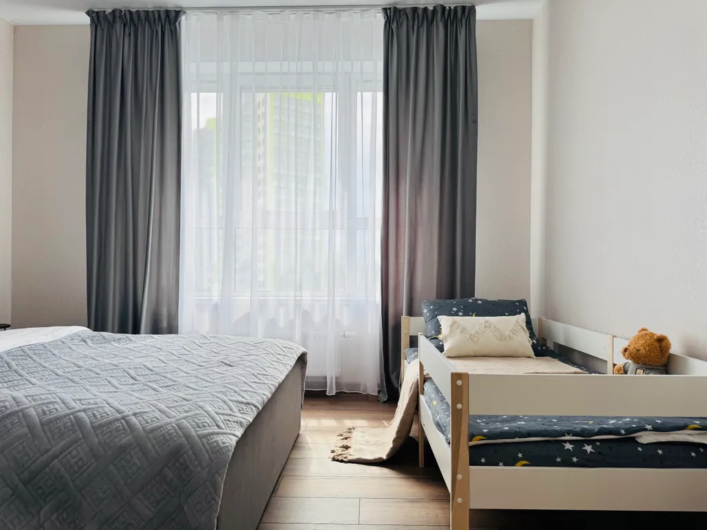 Квартира Квартира Новая просторная евротрёшка у набережной — Новосибирск