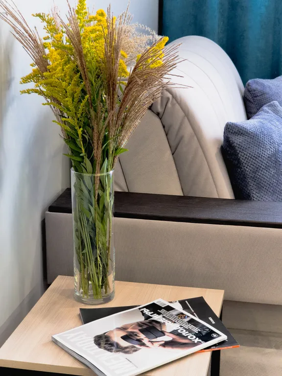 Уютная студия с ванной и прекрасным видом на реку и лес