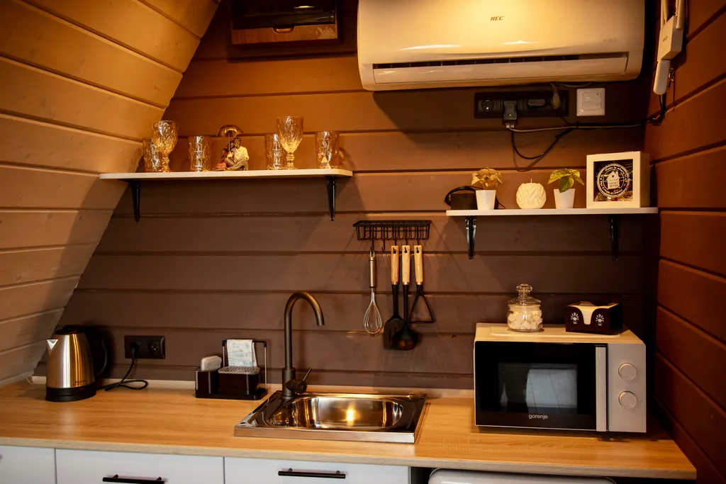 Aframe black (Дом на берегу Рыбинского моря)