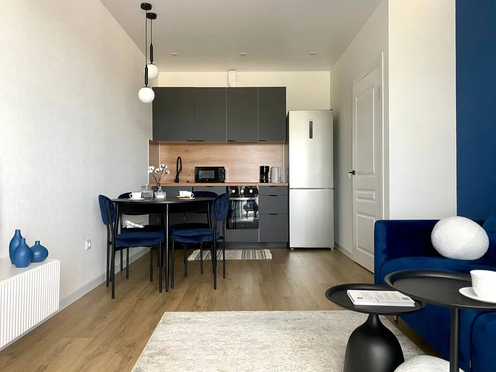 Апартаменты Две стихии с кондиционером в ЖК с набережной