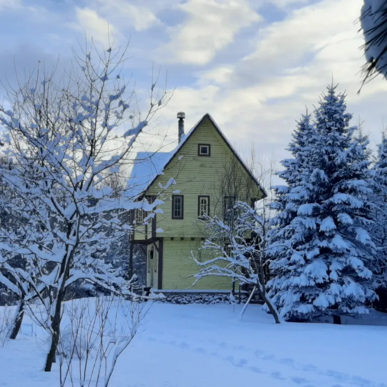 Коттедж с русской баней