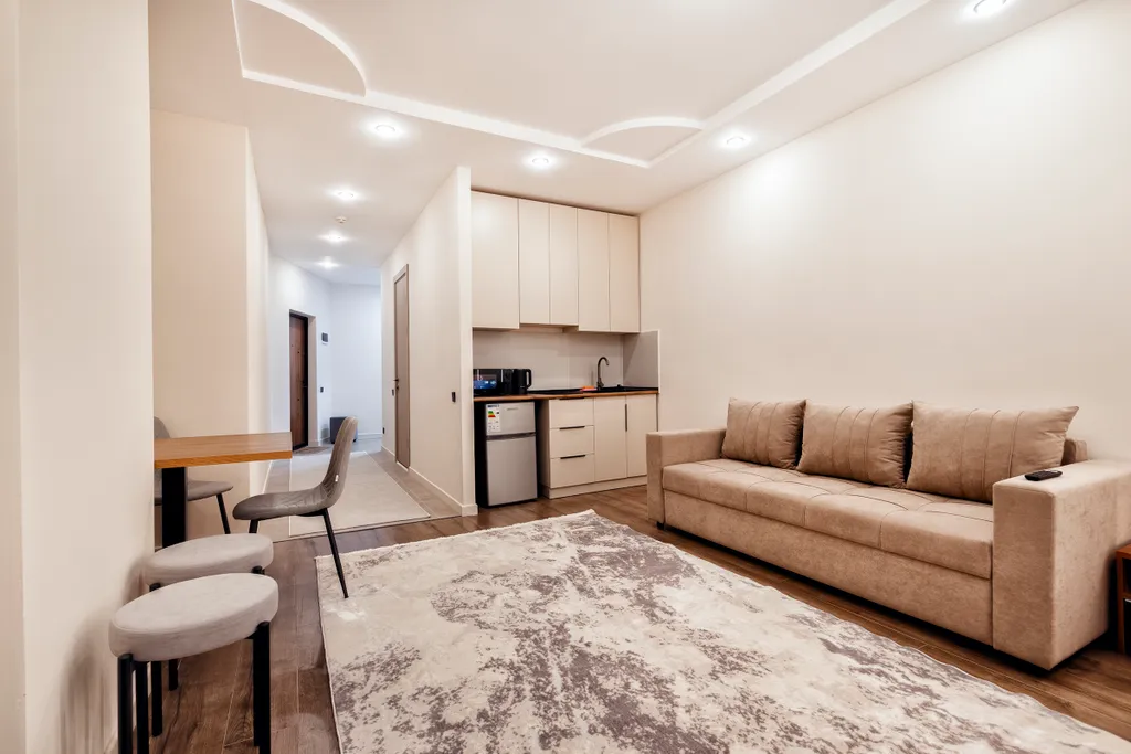 Элитные апартаменты с панорамным видом из окна в самом центре столицы