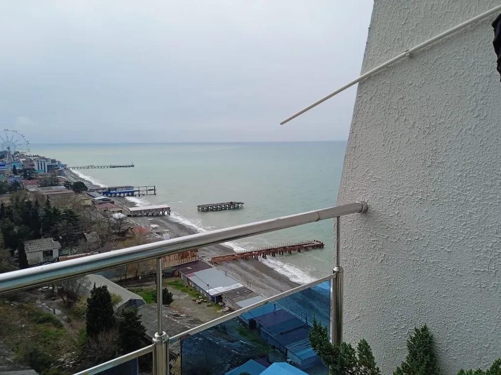 Квартира Квартира Апартамент с видом на море на первой линии — Сочи