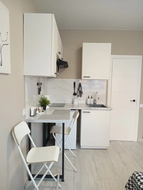 Свежие апартаменты-студия