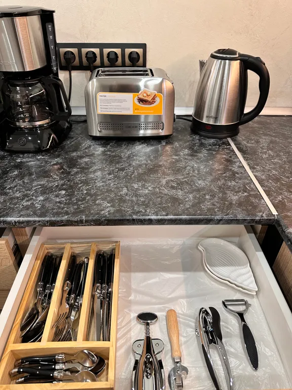 Уютная квартира с видом на горы и склон