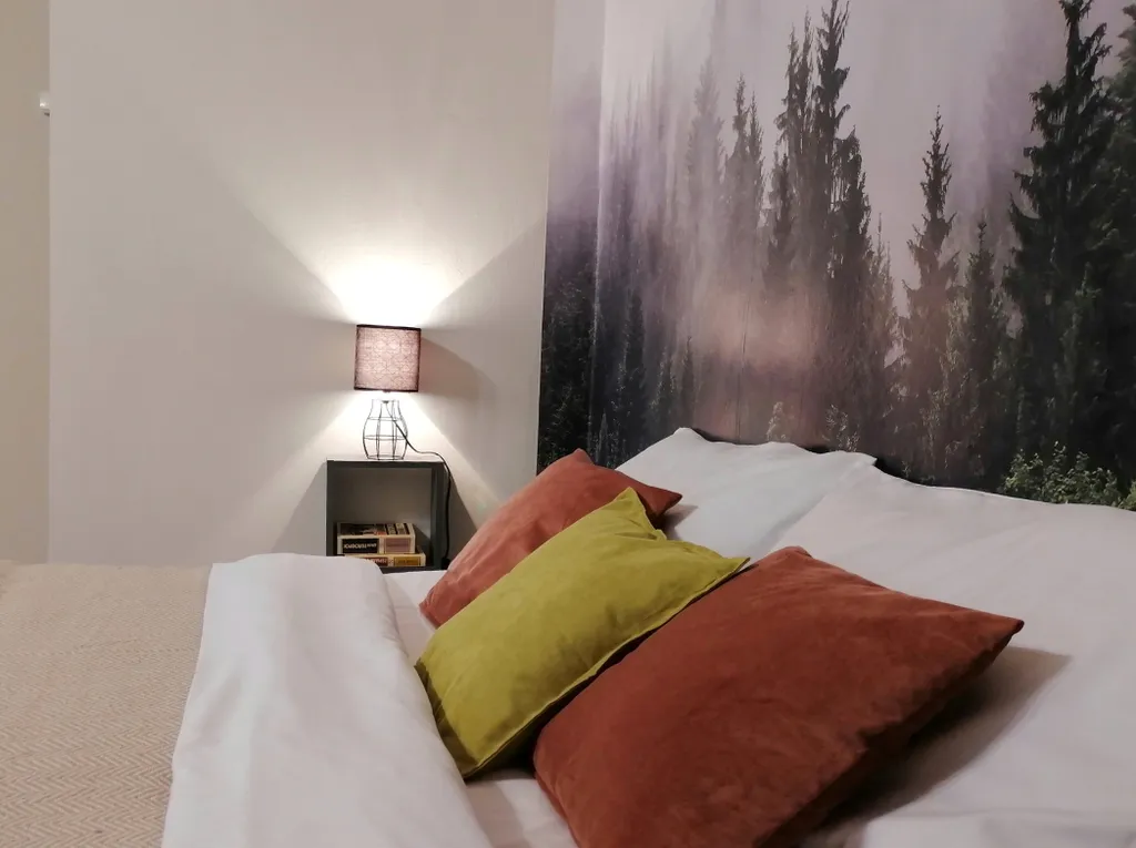 Квартира с видом на парк у центральной площади и с парковкой