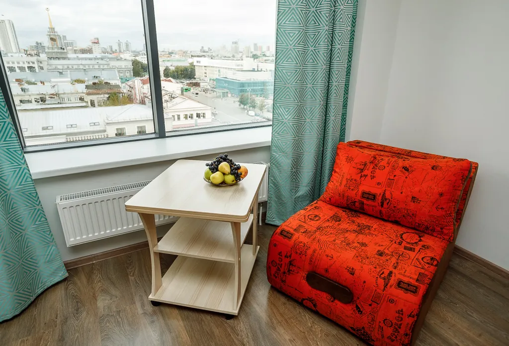 Апартаменты в центре с прекрасным видом на храм Большой Златоуст