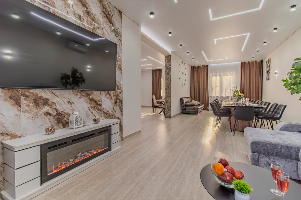 Уютный дом с чаном для большой компании