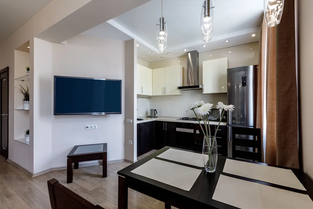 Современная квартира в самом центре города