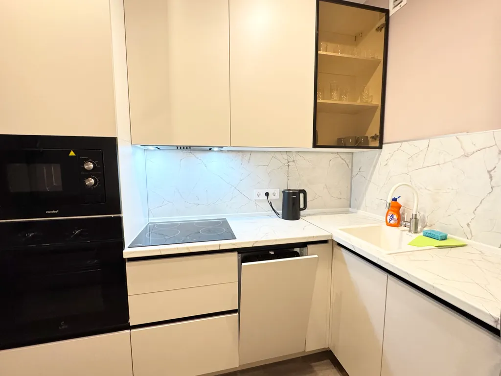 Дизайнерская однокомнатная в ЖК «Бунинские Кварталы»