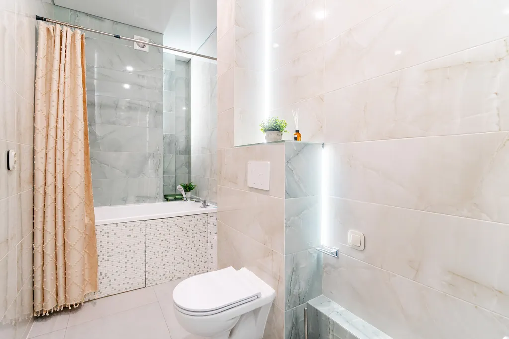 Евро-двушка в новом ЖК - до 3 гостей