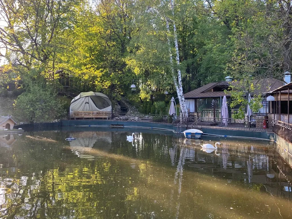 Коттедж Большой семейный дом с панорамными окнами у леса и озера — Семеновское