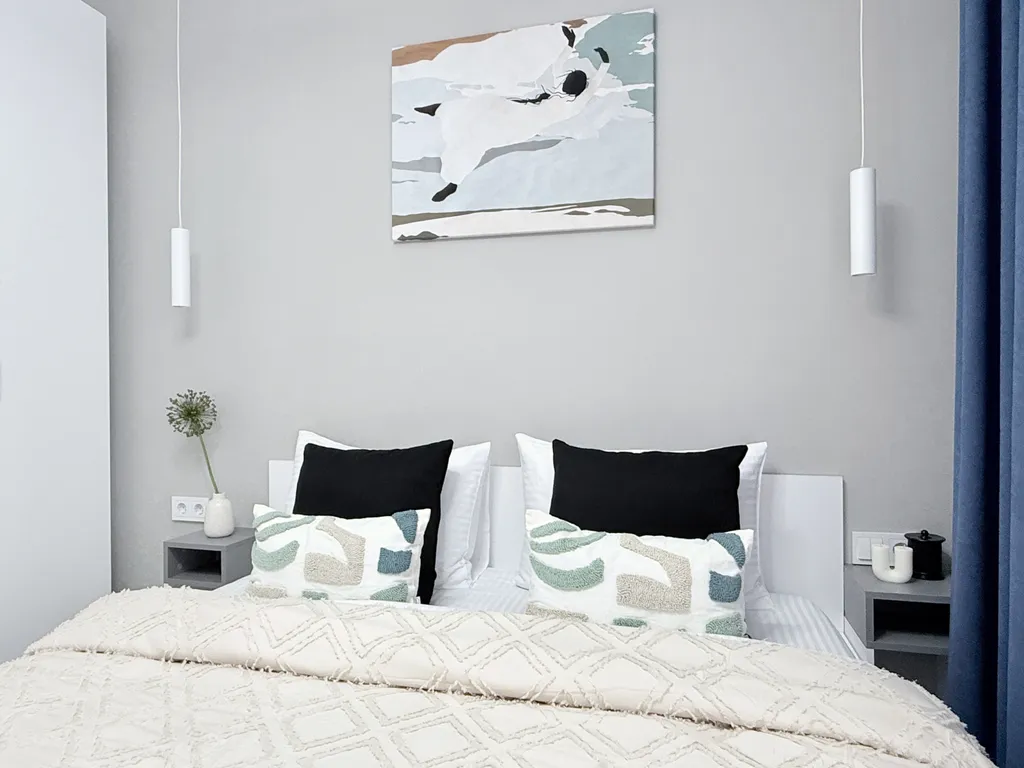 Квартира для семьи в жк с колоннадой и фонтанами