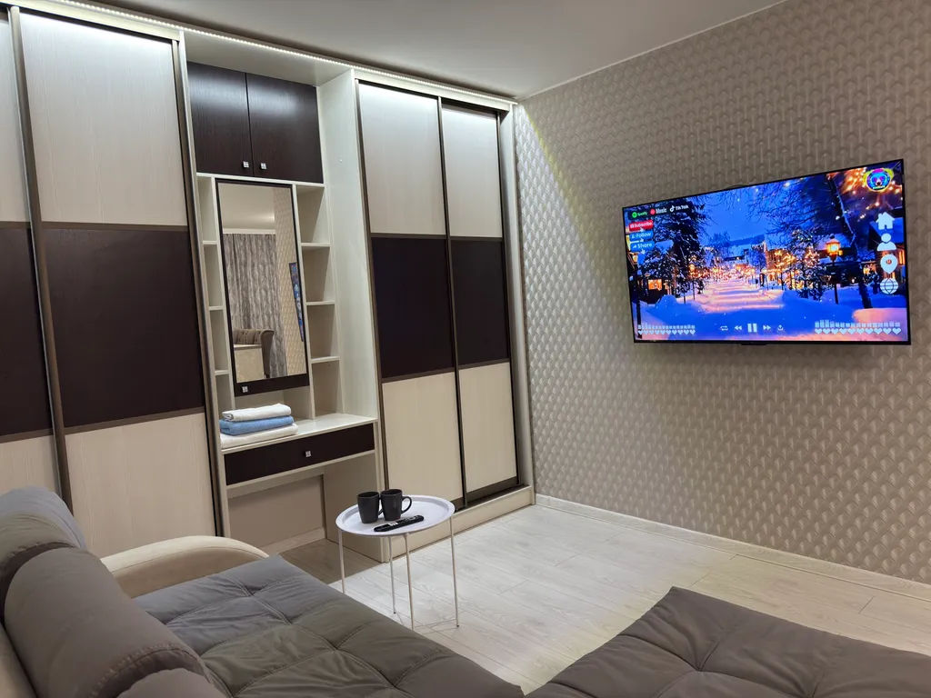 Студия с теплым полом и кондиционером