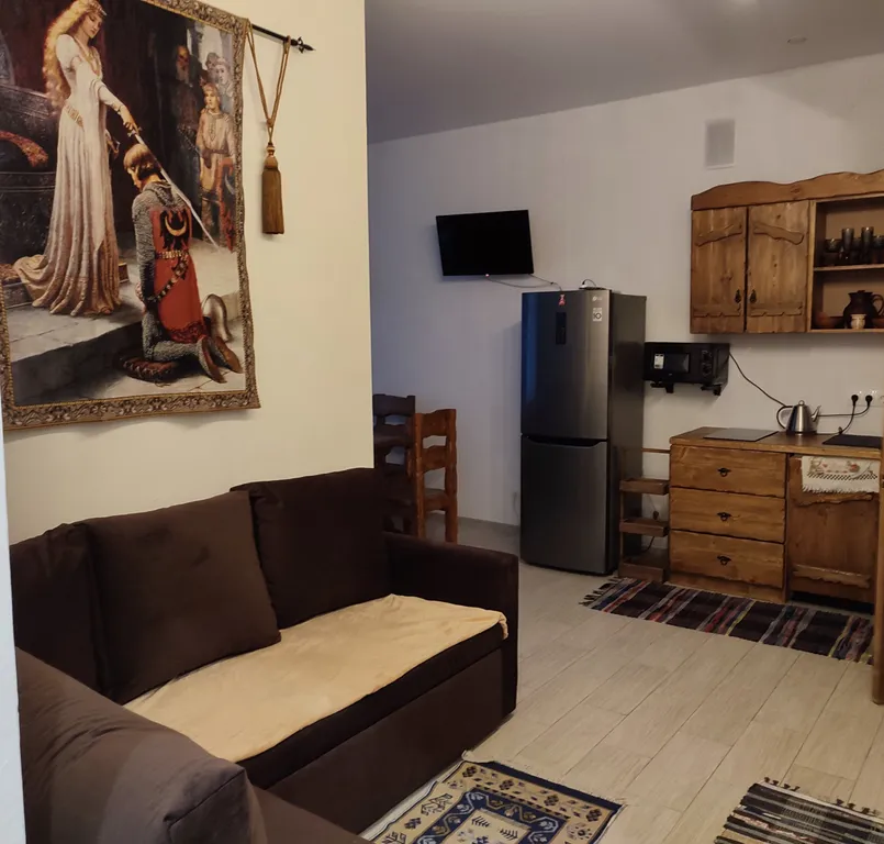 Атмосферный апартамент с сауной в средневековом центре Тало Торни